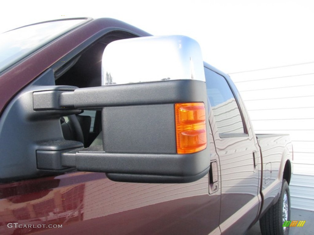 2016 F350 Super Duty Lariat Crew Cab 4x4 - Bronze Fire Metallic / Black photo #13