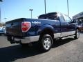 2009 Dark Blue Pearl Metallic Ford F150 XLT SuperCab 4x4  photo #3