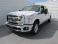Oxford White - F250 Super Duty XLT Crew Cab Photo No. 7