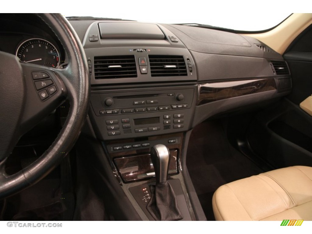 2007 X3 3.0si - Monaco Blue Metallic / Black/Sand Beige Nevada Leather photo #8