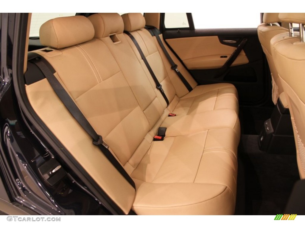 2007 X3 3.0si - Monaco Blue Metallic / Black/Sand Beige Nevada Leather photo #11