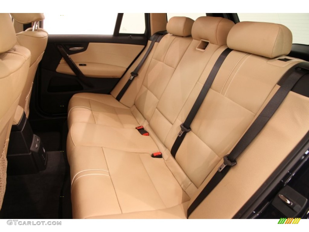 2007 X3 3.0si - Monaco Blue Metallic / Black/Sand Beige Nevada Leather photo #12