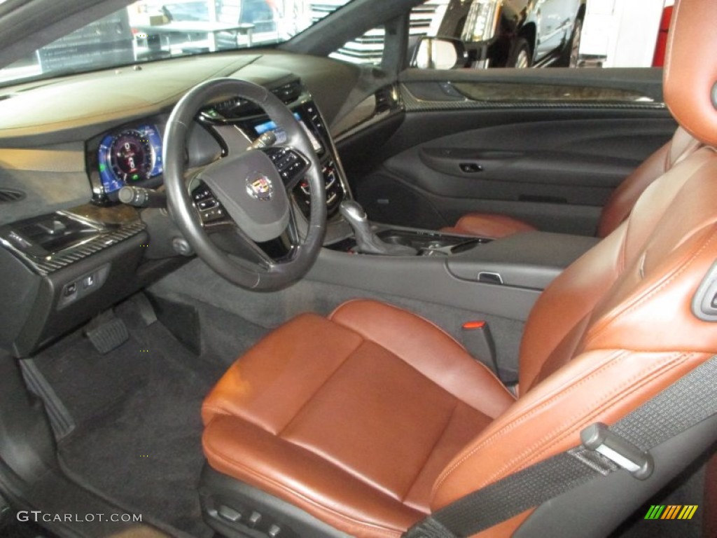 Kona Brown/Jet Black Interior 2014 Cadillac ELR Coupe Photo #105749447