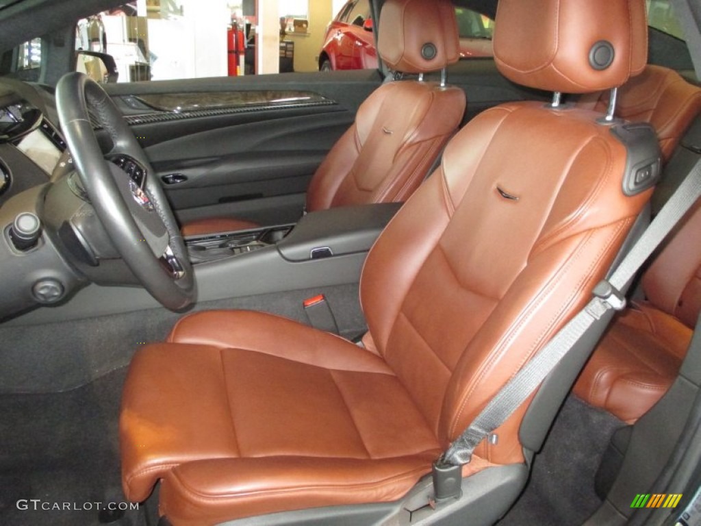Kona Brown/Jet Black Interior 2014 Cadillac ELR Coupe Photo #105749450