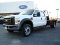 Oxford White - F550 Super Duty Crew Cab Chassis Photo No. 6