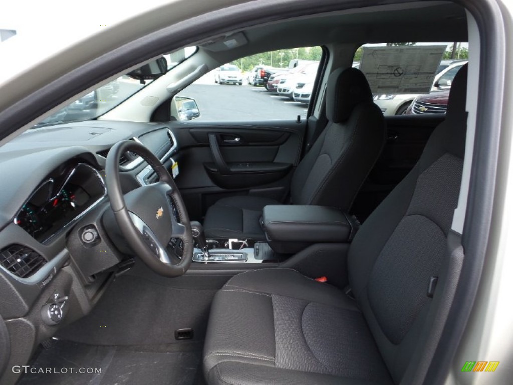 Ebony Interior 2016 Chevrolet Traverse LT AWD Photo #105750947