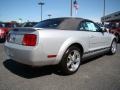 2008 Brilliant Silver Metallic Ford Mustang V6 Deluxe Convertible  photo #3