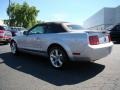 2008 Brilliant Silver Metallic Ford Mustang V6 Deluxe Convertible  photo #5