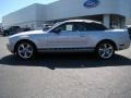 2008 Brilliant Silver Metallic Ford Mustang V6 Deluxe Convertible  photo #6