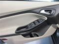 Medium Light Stone 2015 Ford Focus Electric Hatchback Door Panel
