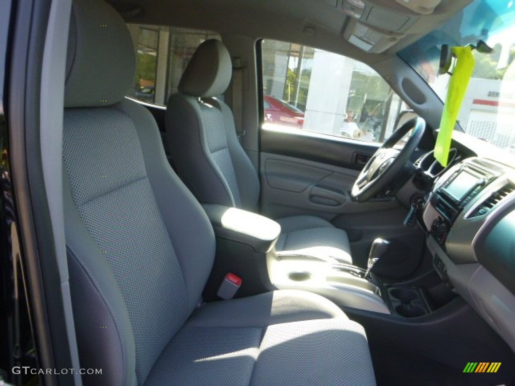 2015 Tacoma V6 Double Cab 4x4 - Black / Graphite photo #2