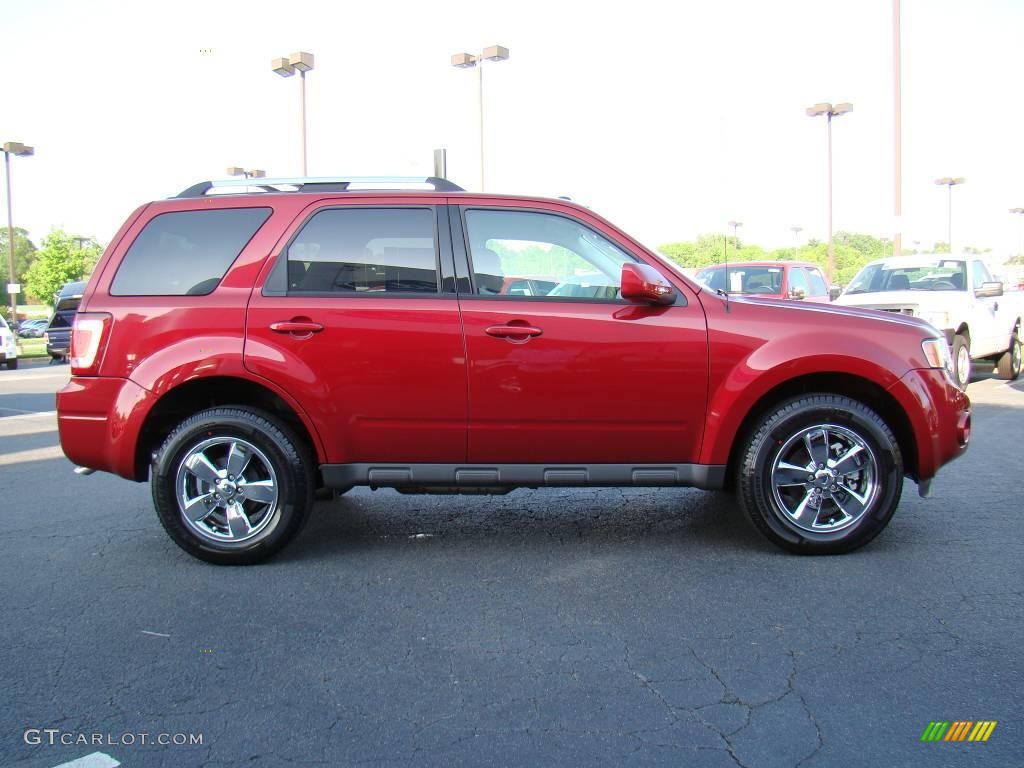 2009 Escape Limited V6 - Sangria Red Metallic / Camel photo #2