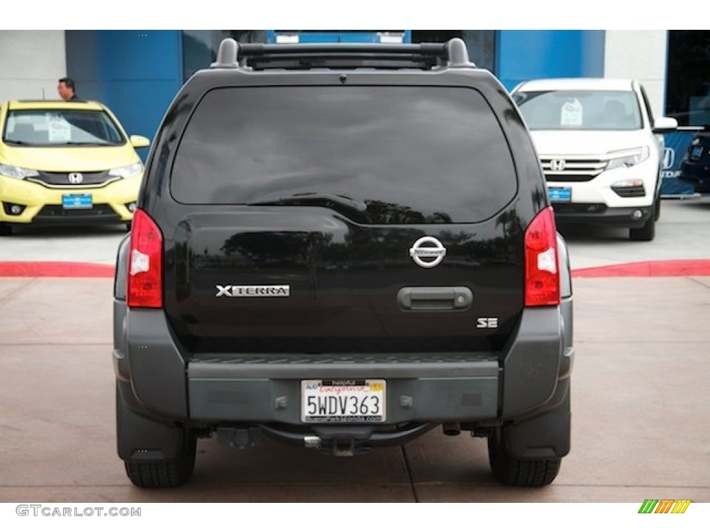 2006 Xterra SE - Super Black / Steel/Graphite photo #10