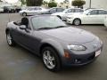 2006 Galaxy Gray Metallic Mazda MX-5 Miata Roadster  photo #2