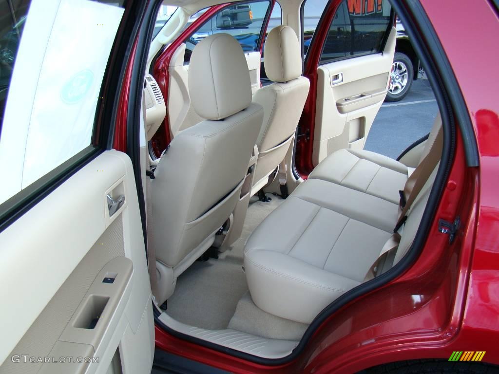 2009 Ford Escape Limited V6 Rear Seat Photos