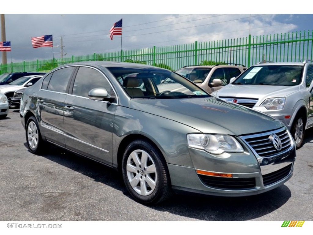 Granite Green Metallic 2006 Volkswagen Passat 2.0T Sedan Exterior Photo #105754556