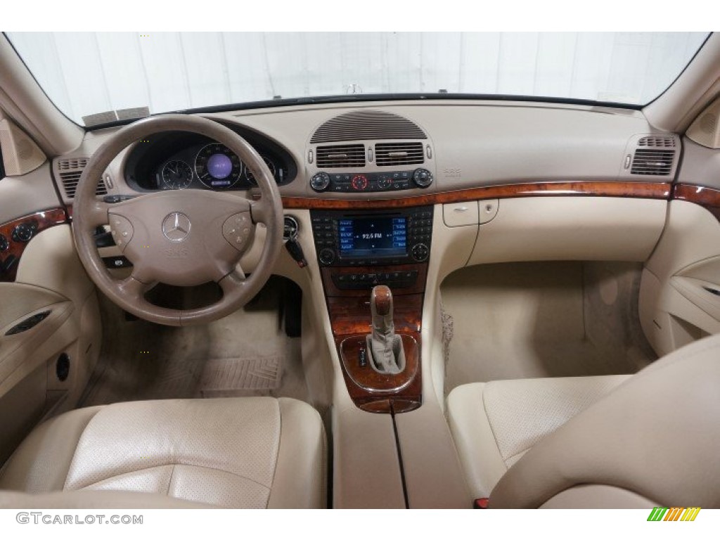 2004 Mercedes-Benz E 320 Sedan Stone Dashboard Photo #105756245