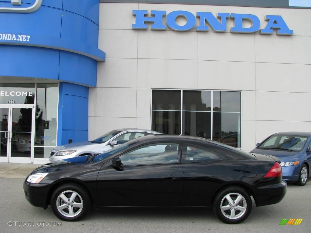 2005 Accord LX Special Edition Coupe - Nighthawk Black Pearl / Black photo #3