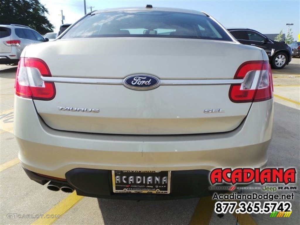 2011 Taurus SEL - Gold Leaf / Light Stone photo #6