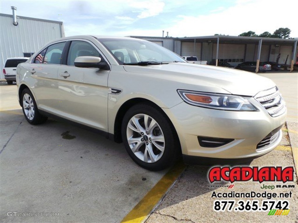 2011 Taurus SEL - Gold Leaf / Light Stone photo #11