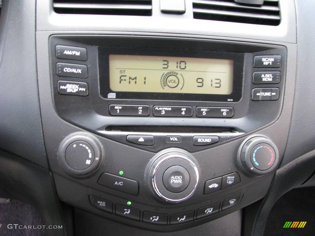 2005 Accord LX Special Edition Coupe - Nighthawk Black Pearl / Black photo #11