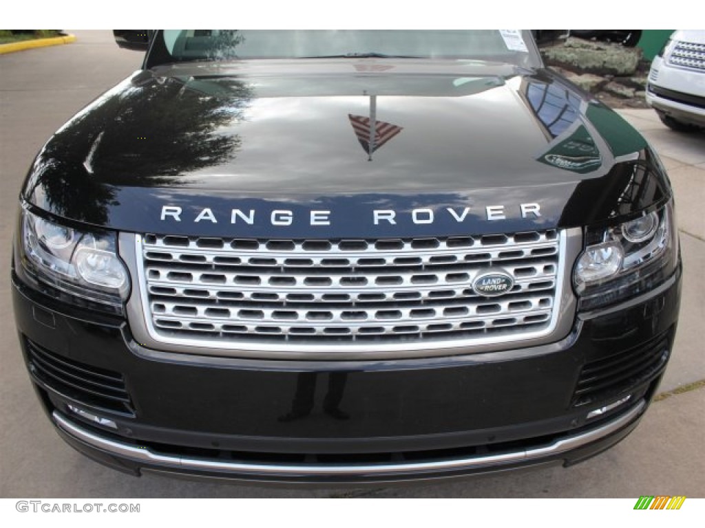 2015 Range Rover Supercharged - Santorini Black / Ebony/Cirrus photo #3