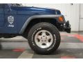 2000 Patriot Blue Pearl Jeep Wrangler Sport 4x4  photo #38
