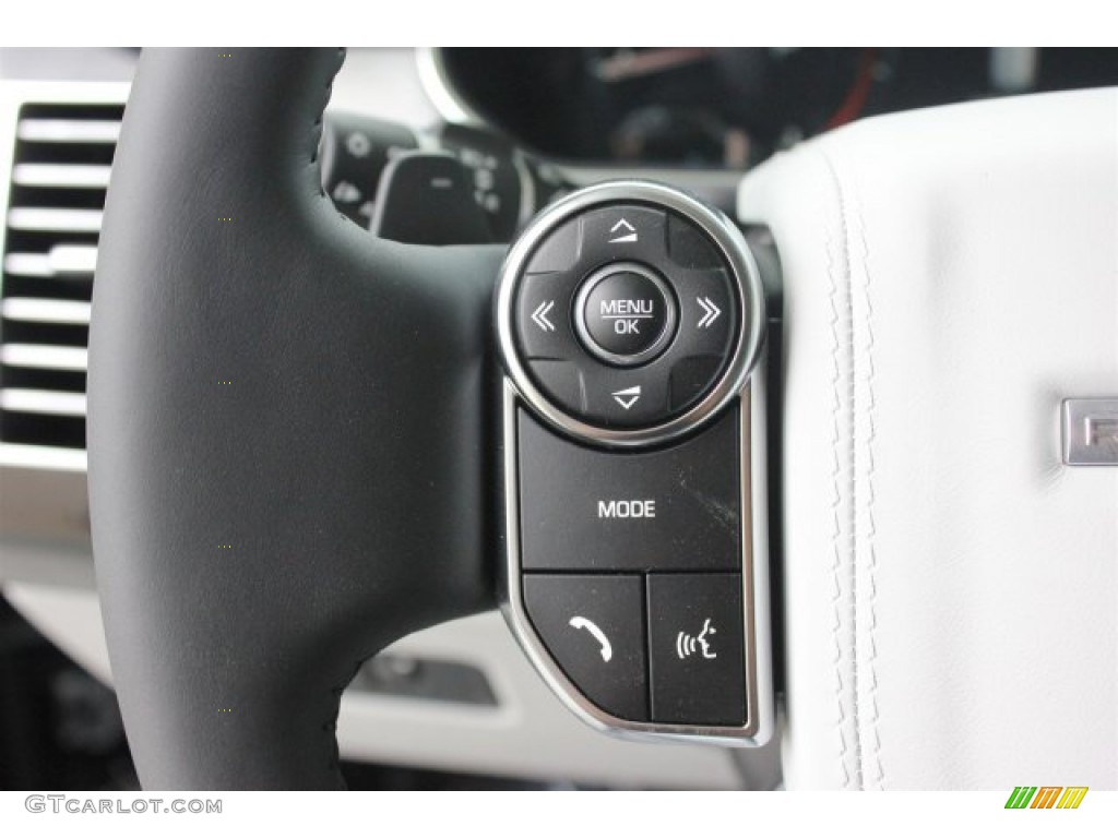 2015 Range Rover Supercharged - Santorini Black / Ebony/Cirrus photo #28