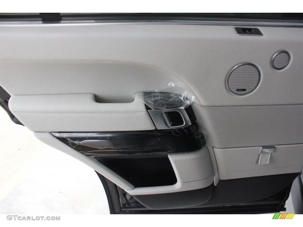 2015 Land Rover Range Rover Supercharged Ebony/Cirrus Door Panel Photo #105759444