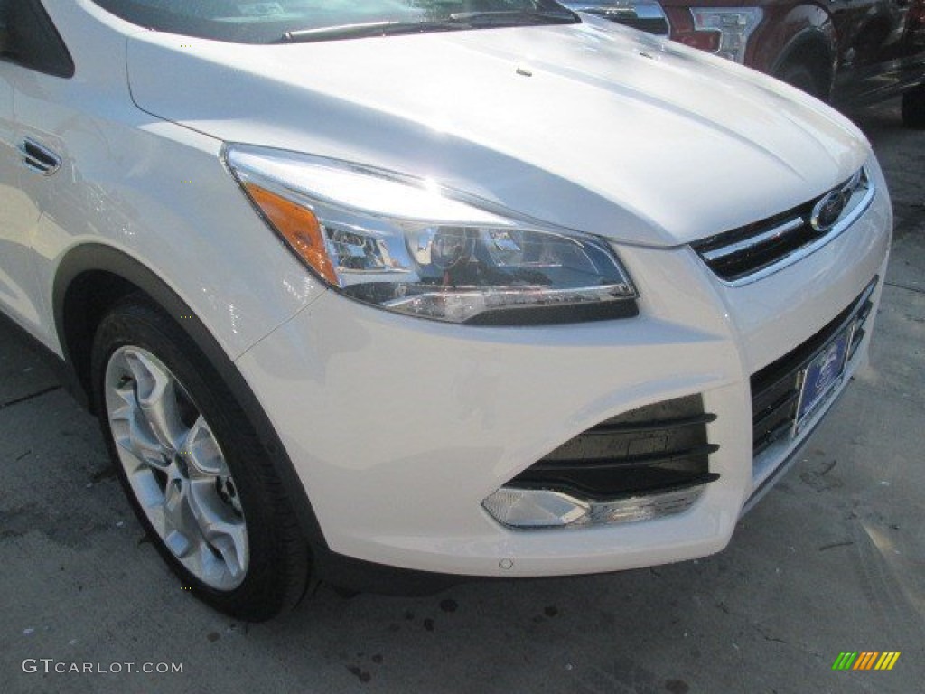 2016 Escape Titanium - White Platinum Metallic / Medium Light Stone photo #3