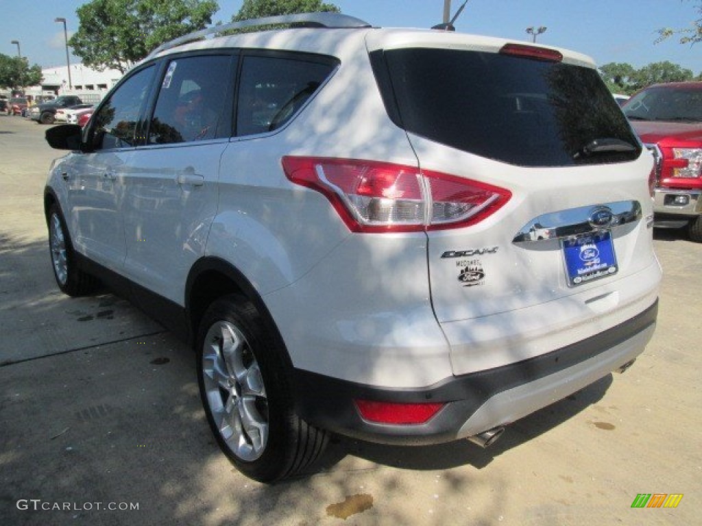 2016 Escape Titanium - White Platinum Metallic / Medium Light Stone photo #9