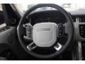Ebony/Cirrus 2015 Land Rover Range Rover Supercharged Steering Wheel