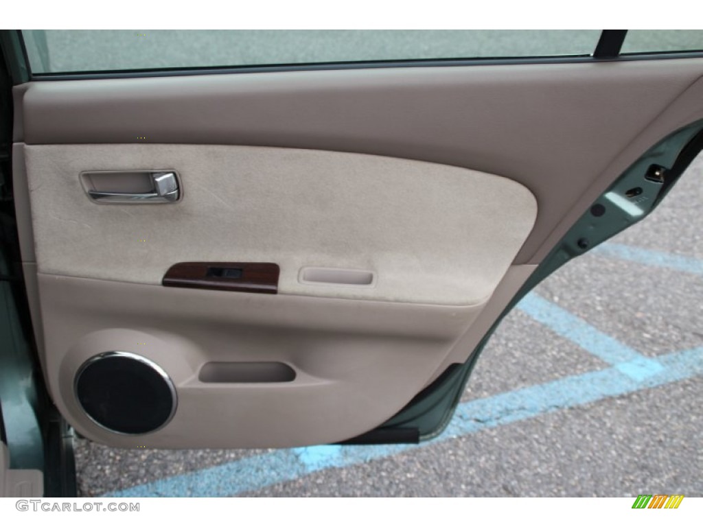 2005 Altima 3.5 SL - Mystic Emerald Green / Blond photo #21