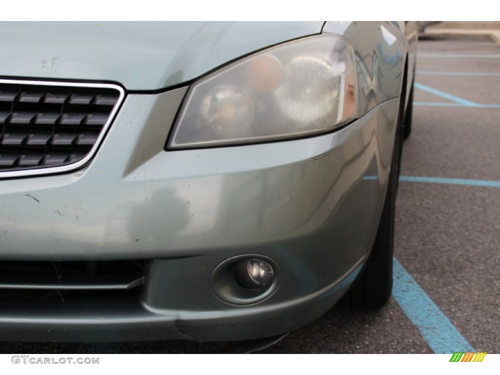2005 Altima 3.5 SL - Mystic Emerald Green / Blond photo #27