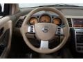 2003 Nissan Murano Cafe Latte Interior Steering Wheel Photo