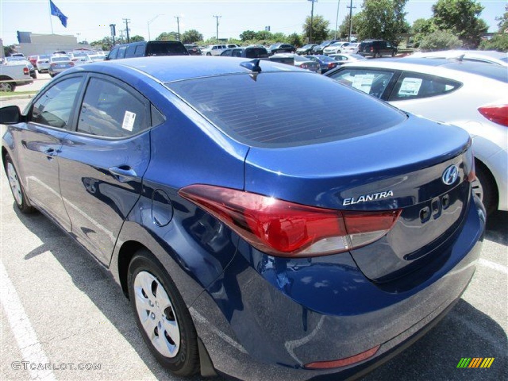 2016 Elantra SE - Blue / Gray photo #3