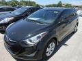 2016 Phantom Black Hyundai Elantra SE  photo #2