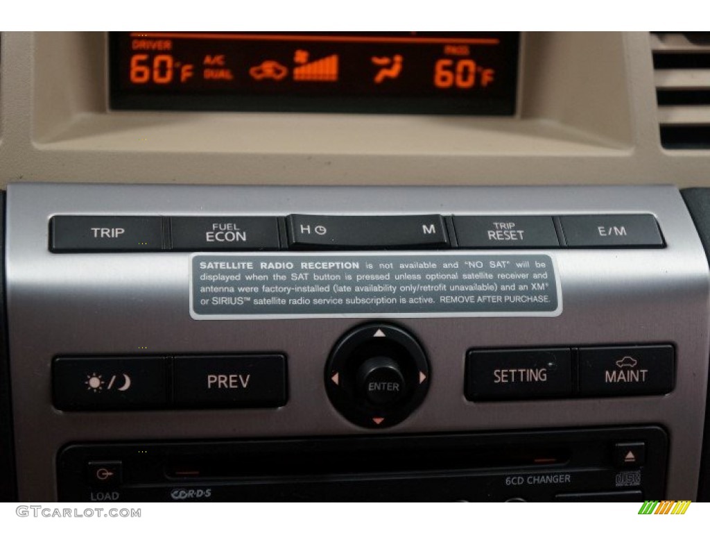 2003 Murano SL AWD - Glacier White Pearl / Cafe Latte photo #28