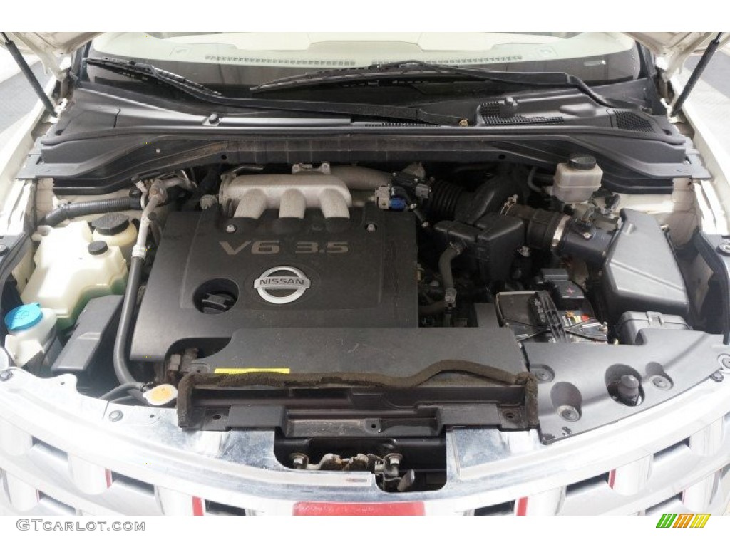 2003 Murano SL AWD - Glacier White Pearl / Cafe Latte photo #33