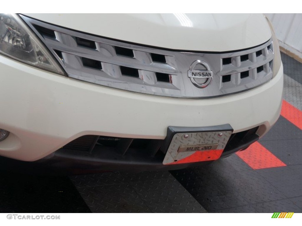 2003 Murano SL AWD - Glacier White Pearl / Cafe Latte photo #37