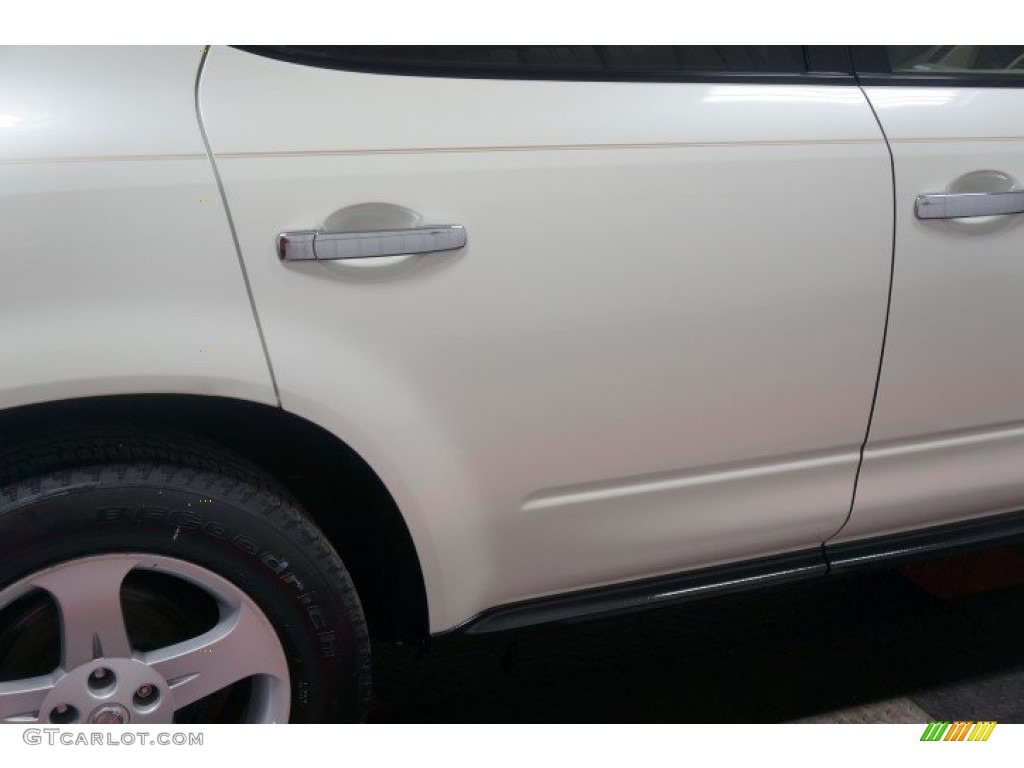 2003 Murano SL AWD - Glacier White Pearl / Cafe Latte photo #47