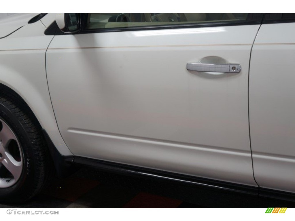 2003 Murano SL AWD - Glacier White Pearl / Cafe Latte photo #60
