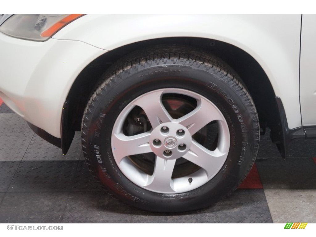 2003 Murano SL AWD - Glacier White Pearl / Cafe Latte photo #64