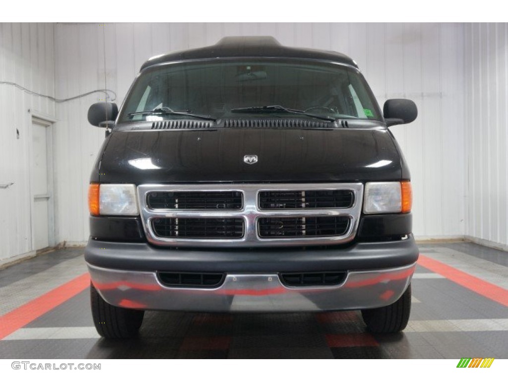 2003 Ram Van 1500 Passenger Conversion - Black / Dark Slate Gray photo #4