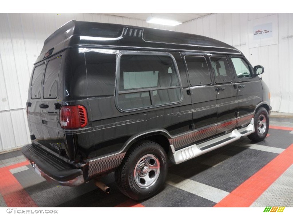 2003 Ram Van 1500 Passenger Conversion - Black / Dark Slate Gray photo #7