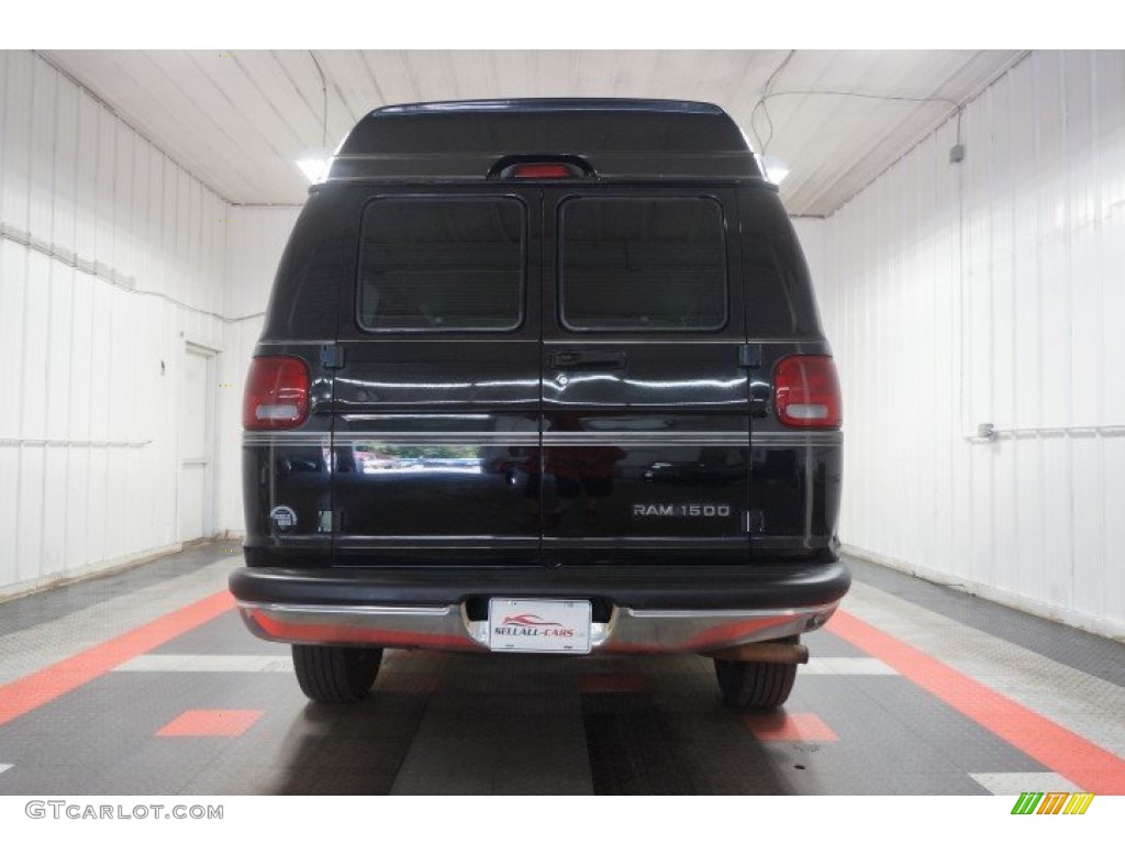 2003 Ram Van 1500 Passenger Conversion - Black / Dark Slate Gray photo #9