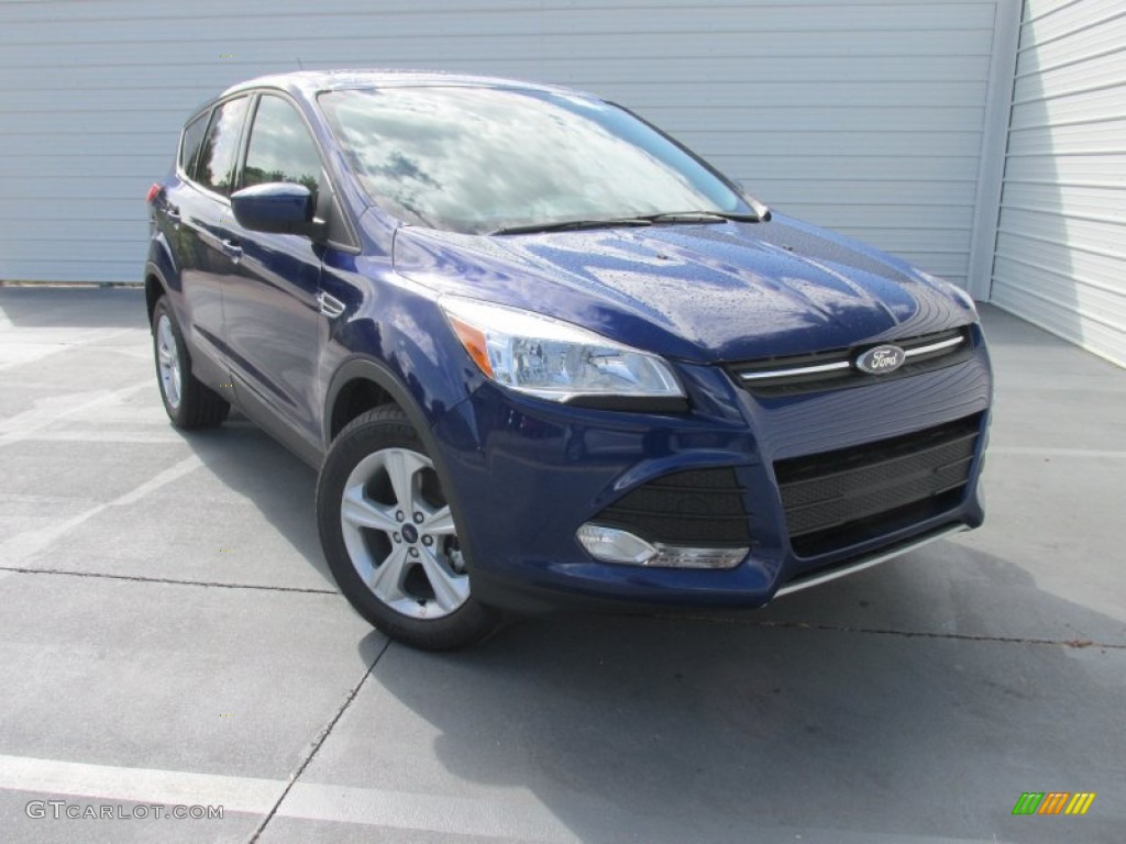 2016 Escape SE - Deep Impact Blue Metallic / Medium Light Stone photo #2