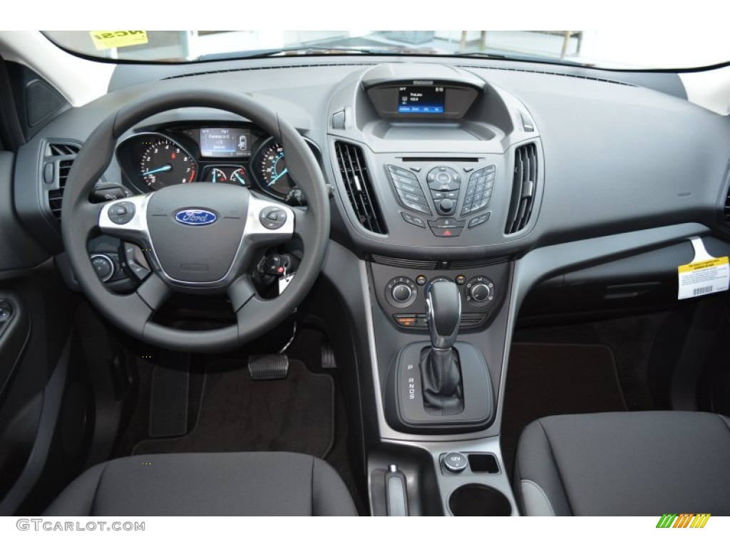 2016 Ford Escape S Charcoal Black Dashboard Photo #105763774