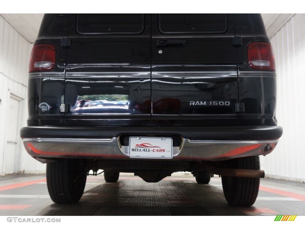 2003 Ram Van 1500 Passenger Conversion - Black / Dark Slate Gray photo #73