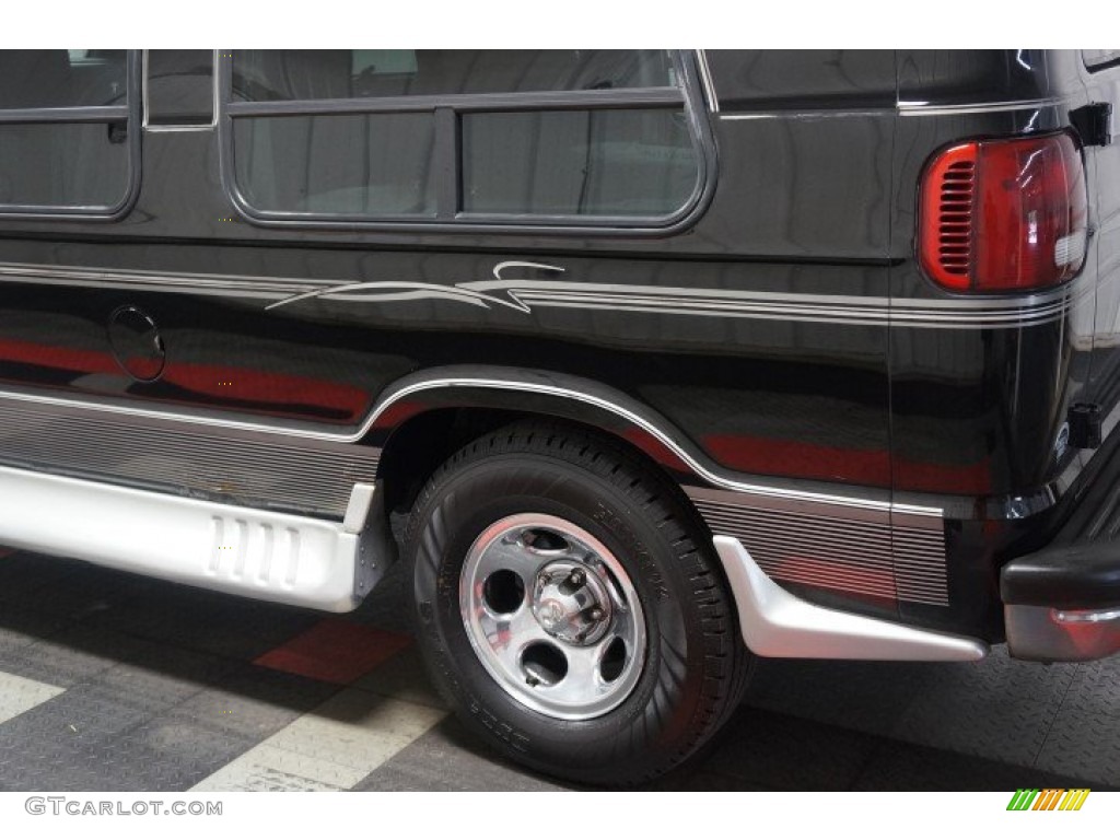 2003 Ram Van 1500 Passenger Conversion - Black / Dark Slate Gray photo #74